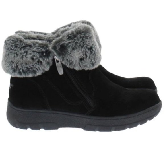 Khombu Jessica All Weather Boots Suede Leather 10 - Picture 10 of 12